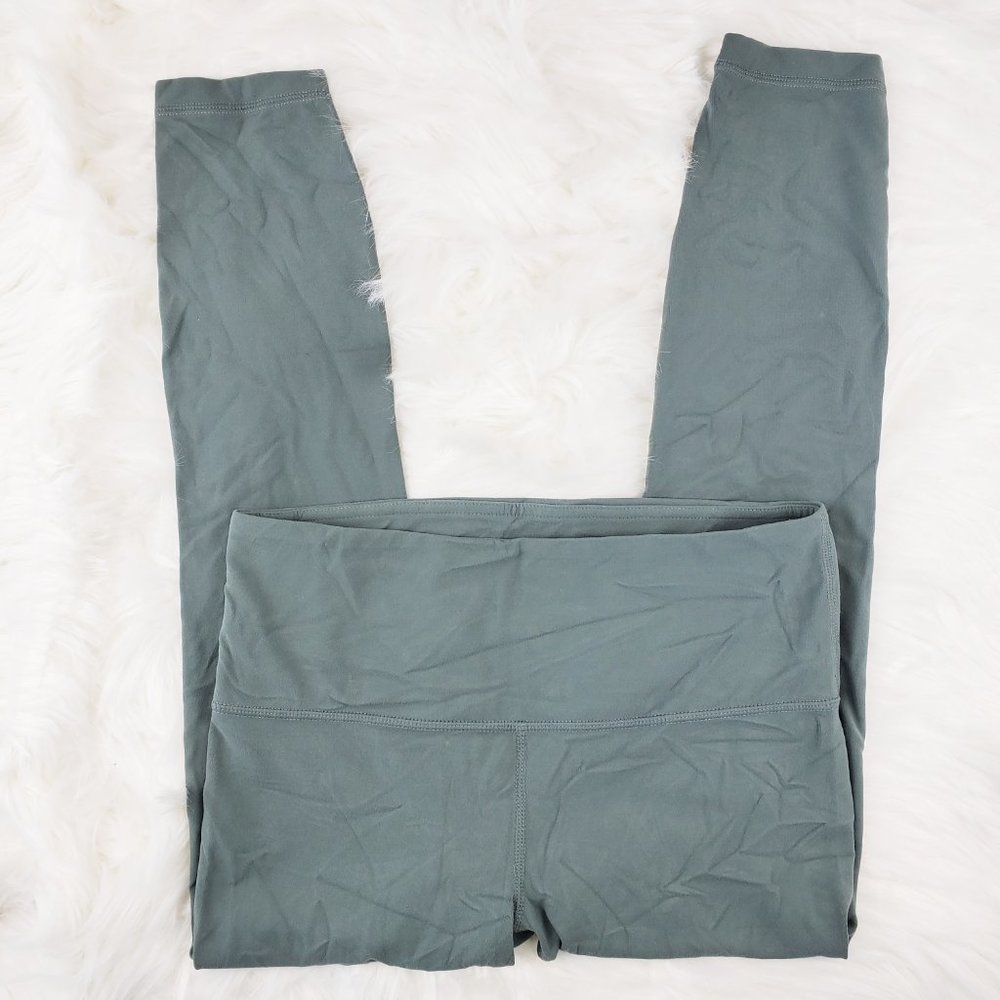 NWOT Athleta Green Elation 7/8 Leggings - Picture 2 of 6